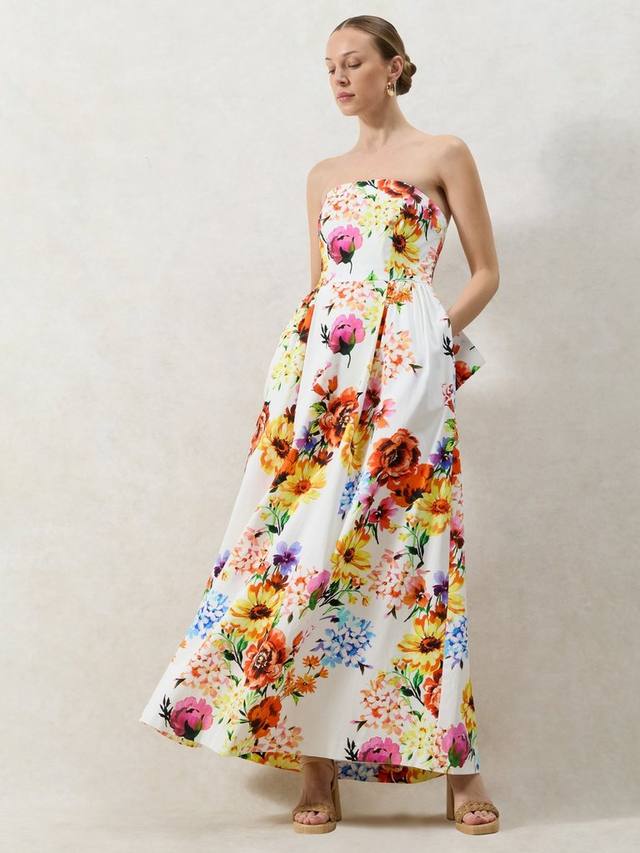 Платье Petite Annie с цветочным принтом и бантом Ro&Zo, White
Платье Petite Annie с цветочным принтом и бантом Ro&Zo, White