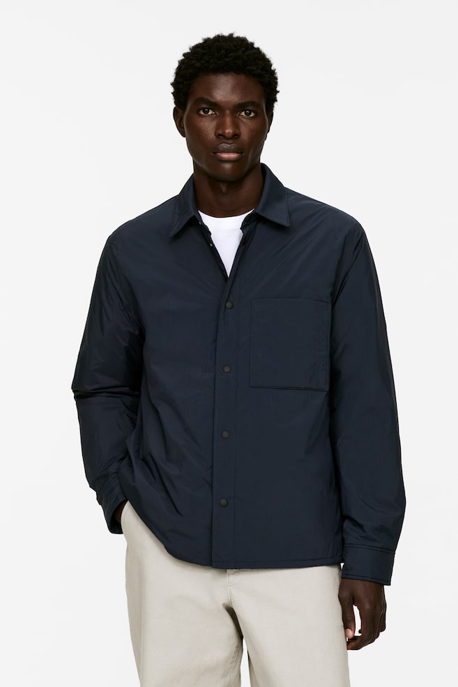 Рубашка с легкой подкладкой Arket, синий
Рубашка с легкой подкладкой Arket, синий