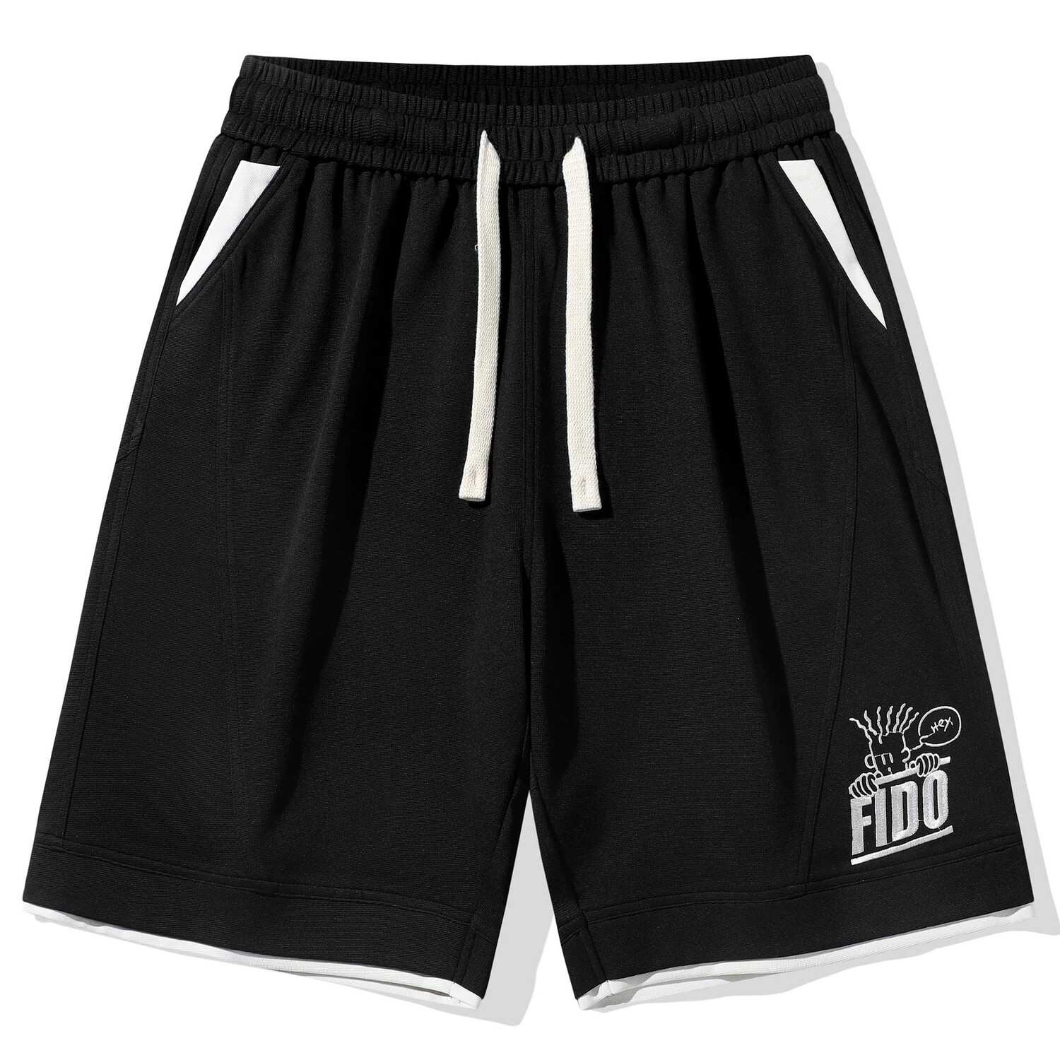 FIDO DIDO Повседневные шорты унисекс, Серый
FIDO DIDO Повседневные шорты унисекс, Серый