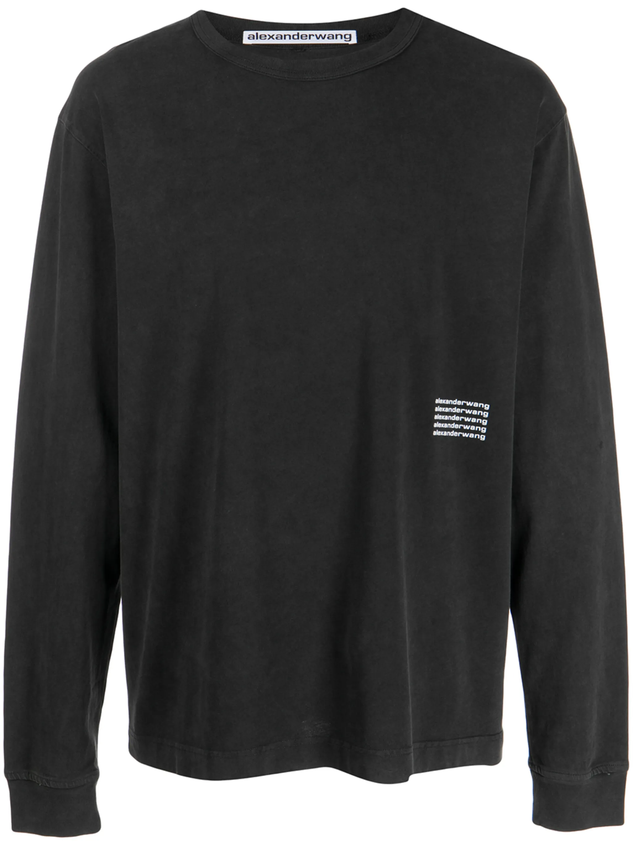 Футболка с выбеленным эффектом Alexander Wang, черный
Футболка с выбеленным эффектом Alexander Wang, черный