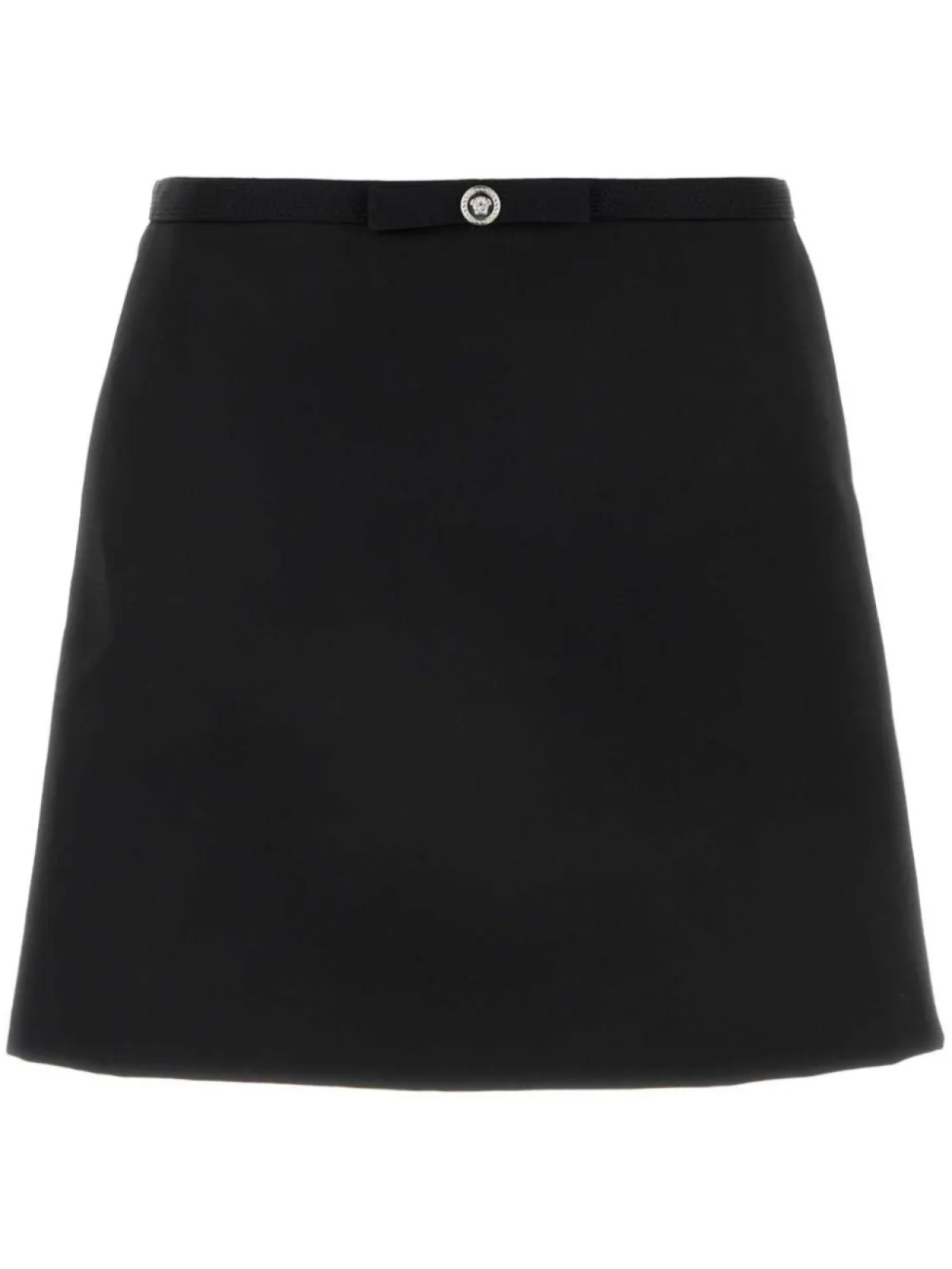 Versace шерстяная юбка мини, черный
Versace шерстяная юбка мини, черный