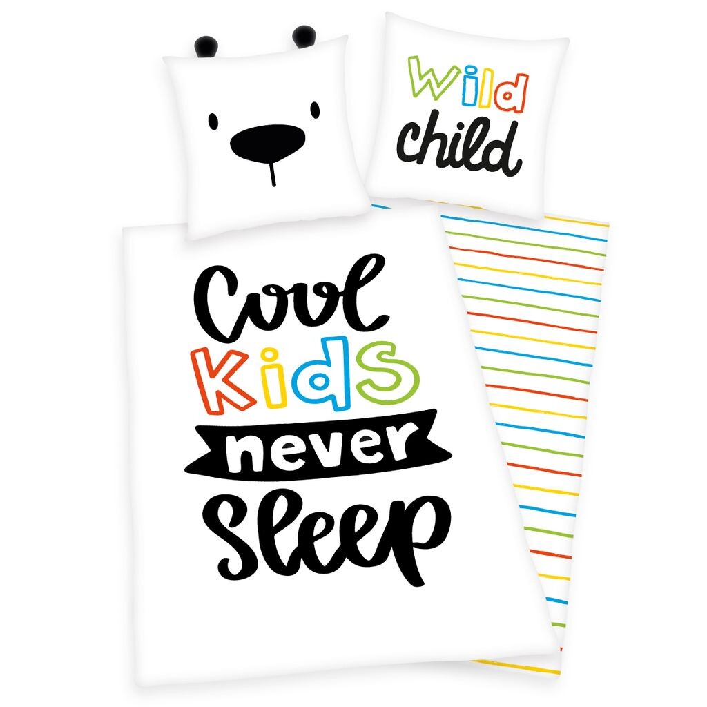 Пастуший молодой сб. Постельное белье Cool Kids Never Sleep, 80x80 U 135x200см Herding
Пастуший молодой сб. Постельное белье Cool Kids Never Sleep, 80x80 U 135x200см Herding