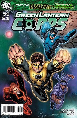 Green Lantern Corps No. 59 / War of the Green Lanterns Pt. 5 (DC COMICS)
Green Lantern Corps No. 59 / War of the Green Lanterns Pt. 5 (DC COMICS)