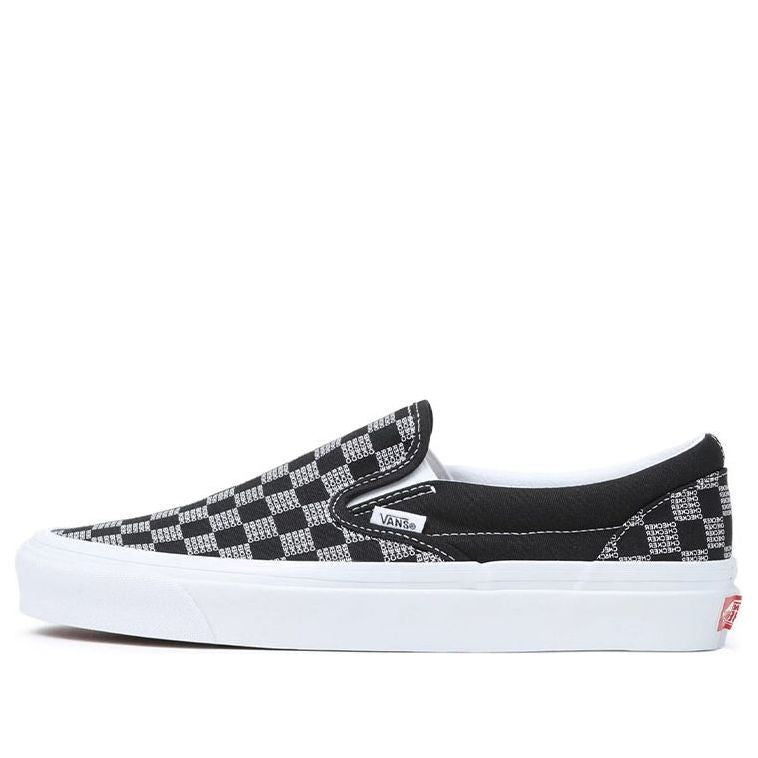 Кеды Vans Classic Slip-On 98 DX 'Black White', черный 
Кеды Vans Classic Slip-On 98 DX 'Black White', черный