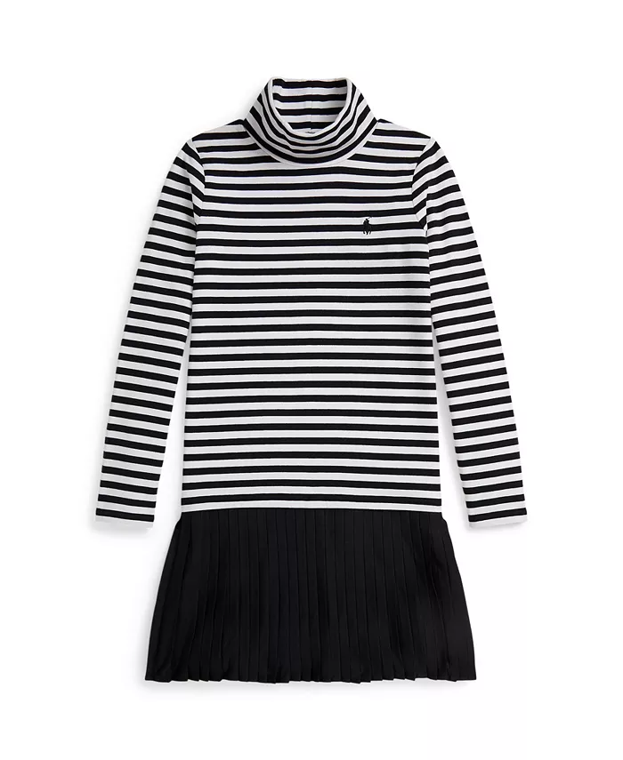Детское платье-водолазка с полосками для девочек 7-16 лет Polo Ralph Lauren, черный
Детское платье-водолазка с полосками для девочек 7-16 лет Polo Ralph Lauren, черный