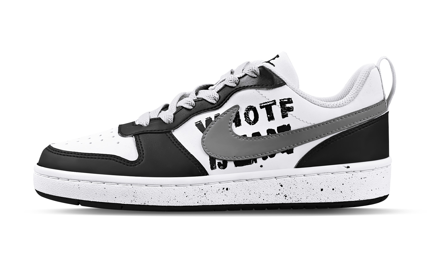 Court Borough Graffiti Question Mark детские скейтбординг кроссовки White для подростков Nike, черный
Court Borough Graffiti Question Mark детские скейтбординг кроссовки White для подростков Nike, черный