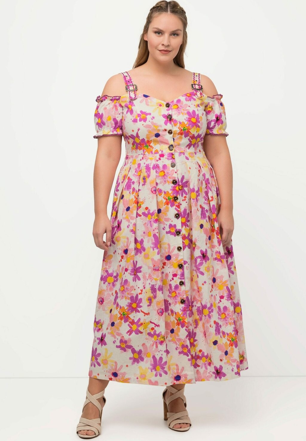 Платье макси Ulla Popken, белый
Платье макси Ulla Popken, белый