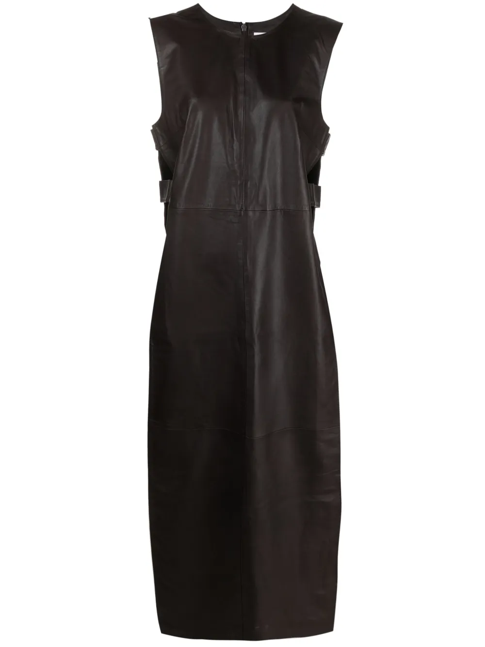 Кожаное пальто без рукавов REMAIN, коричневый 
Кожаное пальто без рукавов REMAIN, коричневый