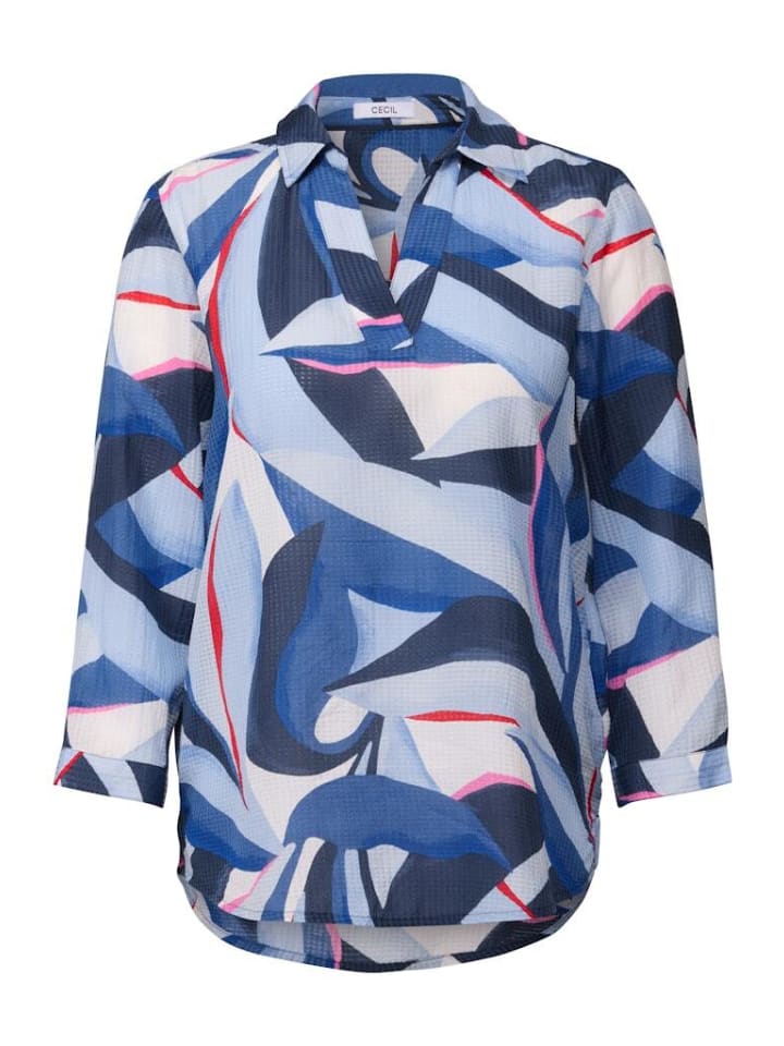 Блузка с длинными рукавами в городском темно-синем цвете Cecil
Блузка с длинными рукавами в городском темно-синем цвете Cecil