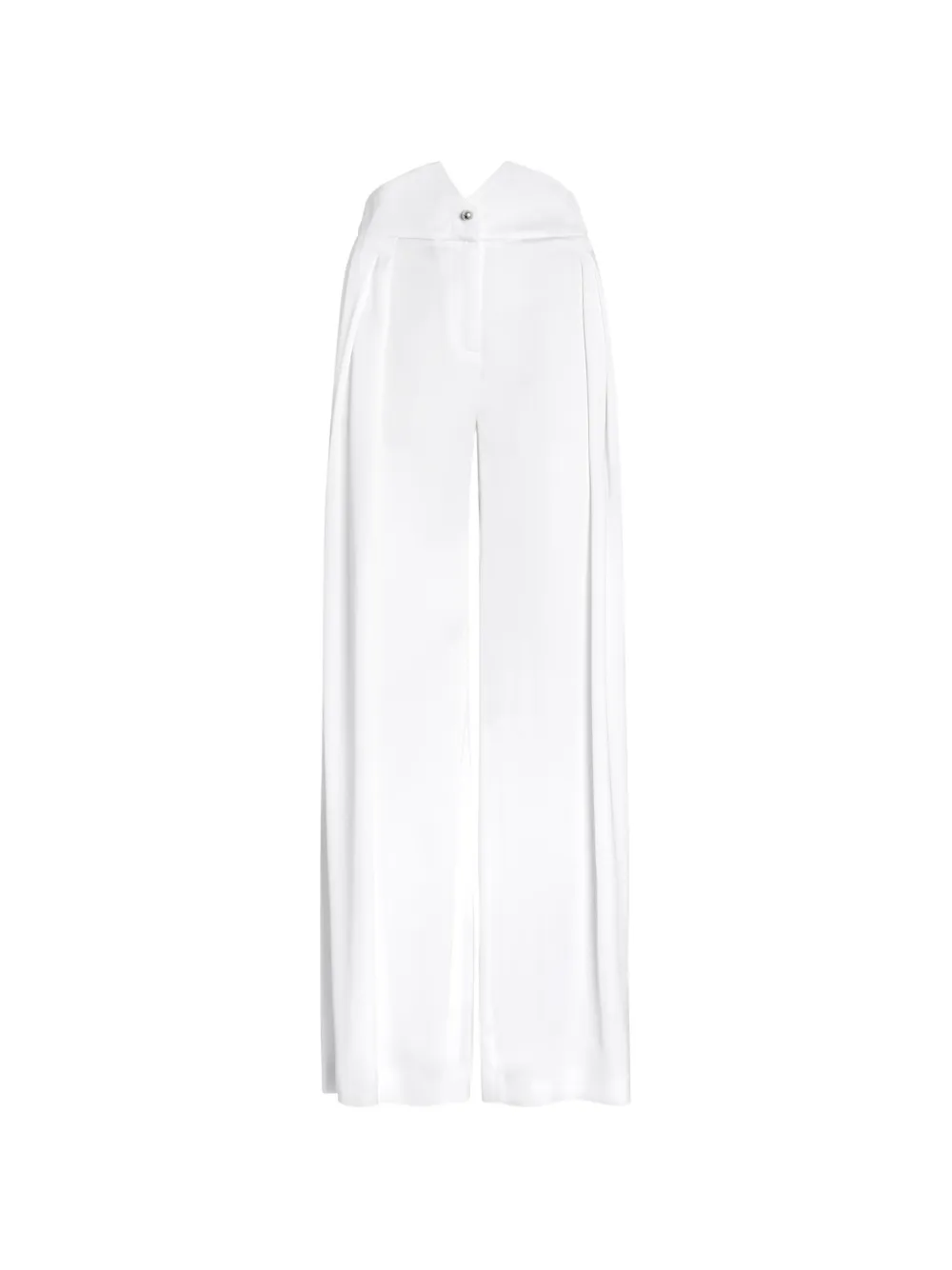 Брюки палаццо с завышенной талией и складками Genny, белый
Брюки палаццо с завышенной талией и складками Genny, белый