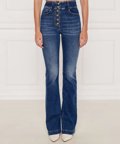 Джинсы Flare fit Elisabetta Franchi, синий
Джинсы Flare fit Elisabetta Franchi, синий