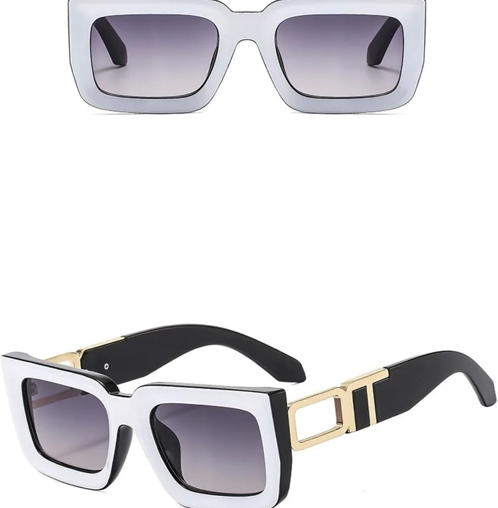 Модные солнцезащитные очки класса люкс для женщин и мужчин, ретро, двухцветная оправа, трендовые оттенки, защита от ультрафиолета UV400 TKKTLLT, Black Blue Grey
Модные солнцезащитные очки класса люкс для женщин и мужчин, ретро, двухцветная оправа, трендовые оттенки, защита от ультрафиолета UV400 TKKTLLT, Black Blue Grey