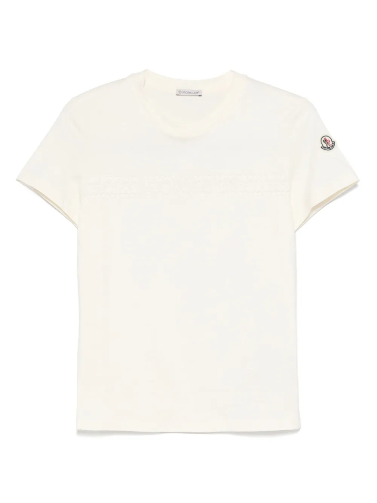 Футболка из хлопка с вышитым логотипом Moncler, нейтральный
Футболка из хлопка с вышитым логотипом Moncler, нейтральный