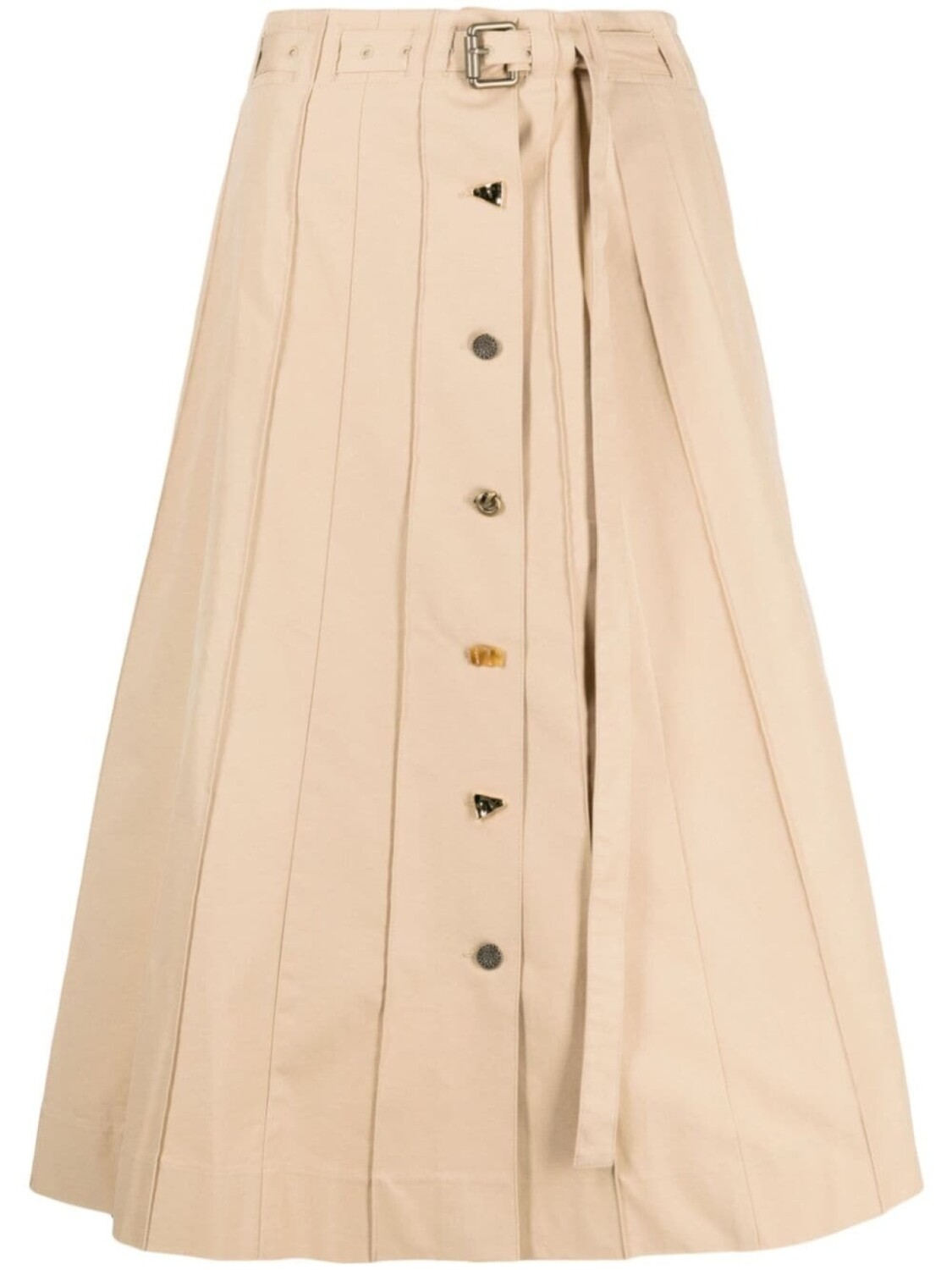 Rejina Pyo юбка миди Noor со складками, коричневый
Rejina Pyo юбка миди Noor со складками, коричневый