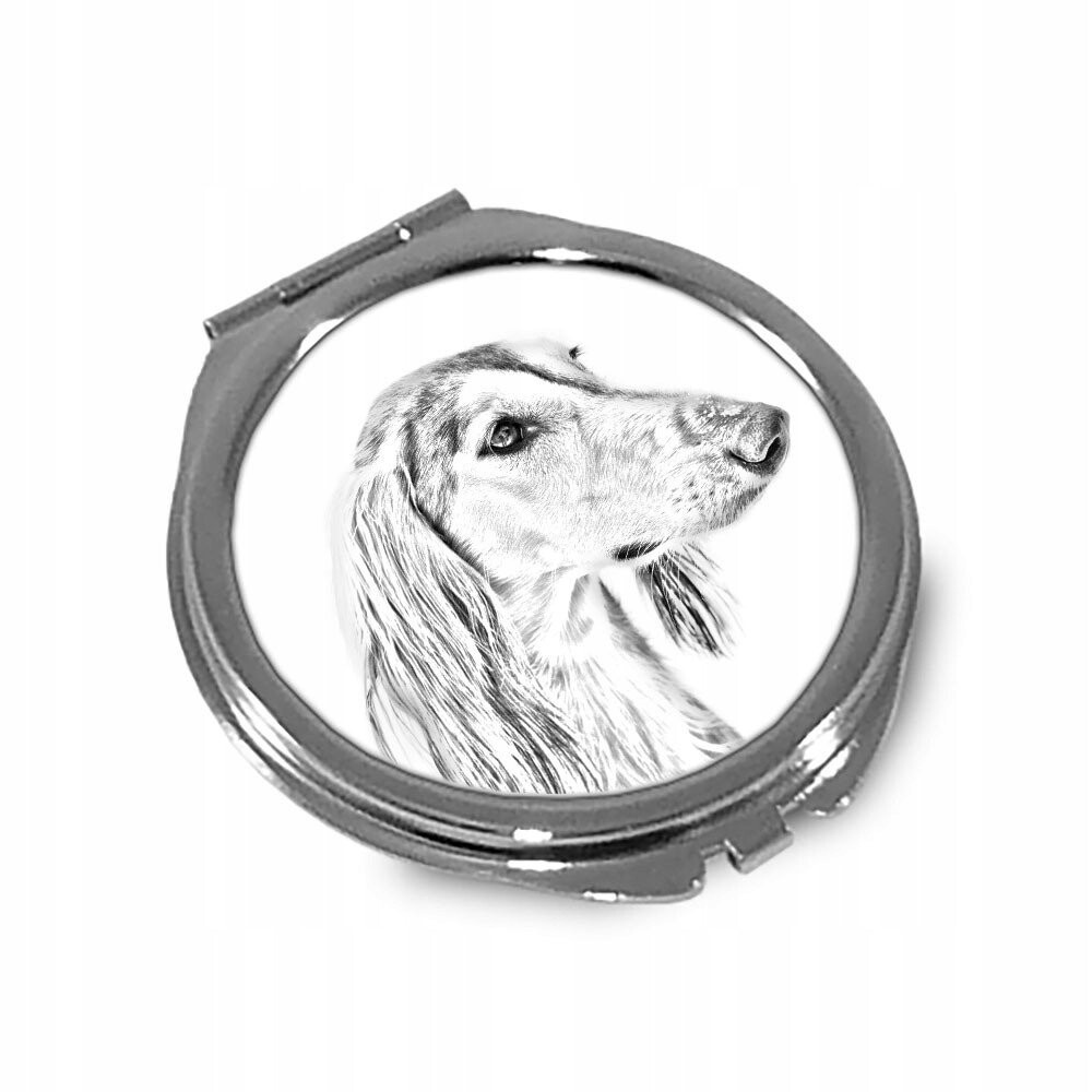 Салюки, Персидская борзая Складное карманное зеркало Inna Marka
Салюки, Персидская борзая Складное карманное зеркало Inna Marka