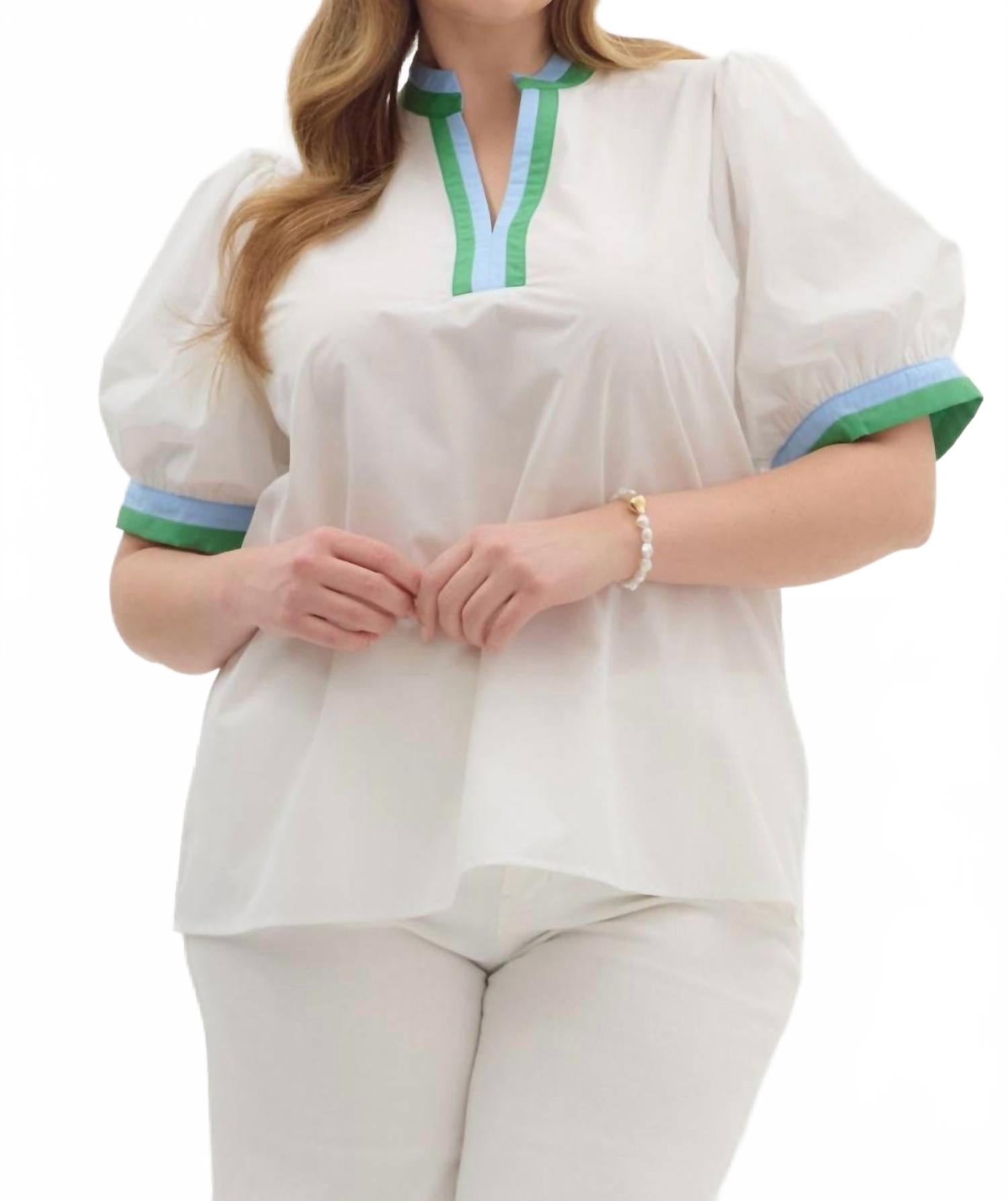 Блузка для пикника с завышенной талией в белом цвете Entro
Блузка для пикника с завышенной талией в белом цвете Entro