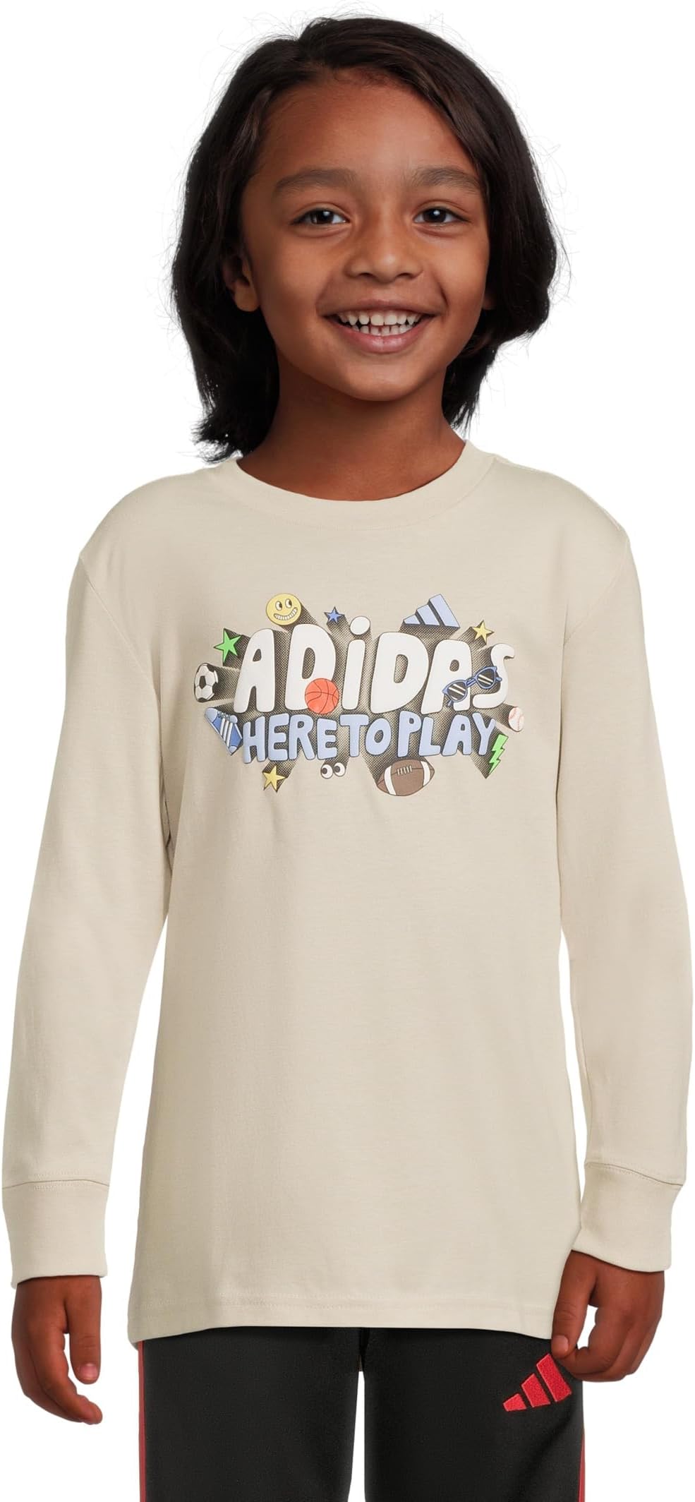 Футболка adidas Kids Long Sleeve Expression Tee, цвет Wonder Alumina
Футболка adidas Kids Long Sleeve Expression Tee, цвет Wonder Alumina