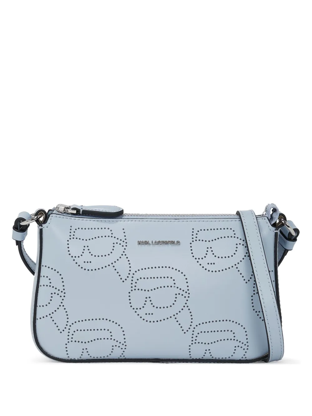 Сумка через плечо Ikon KARL LAGERFELD, синий 
Сумка через плечо Ikon KARL LAGERFELD, синий