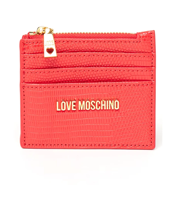 Кошелек на молнии Love Moschino, красный
Кошелек на молнии Love Moschino, красный