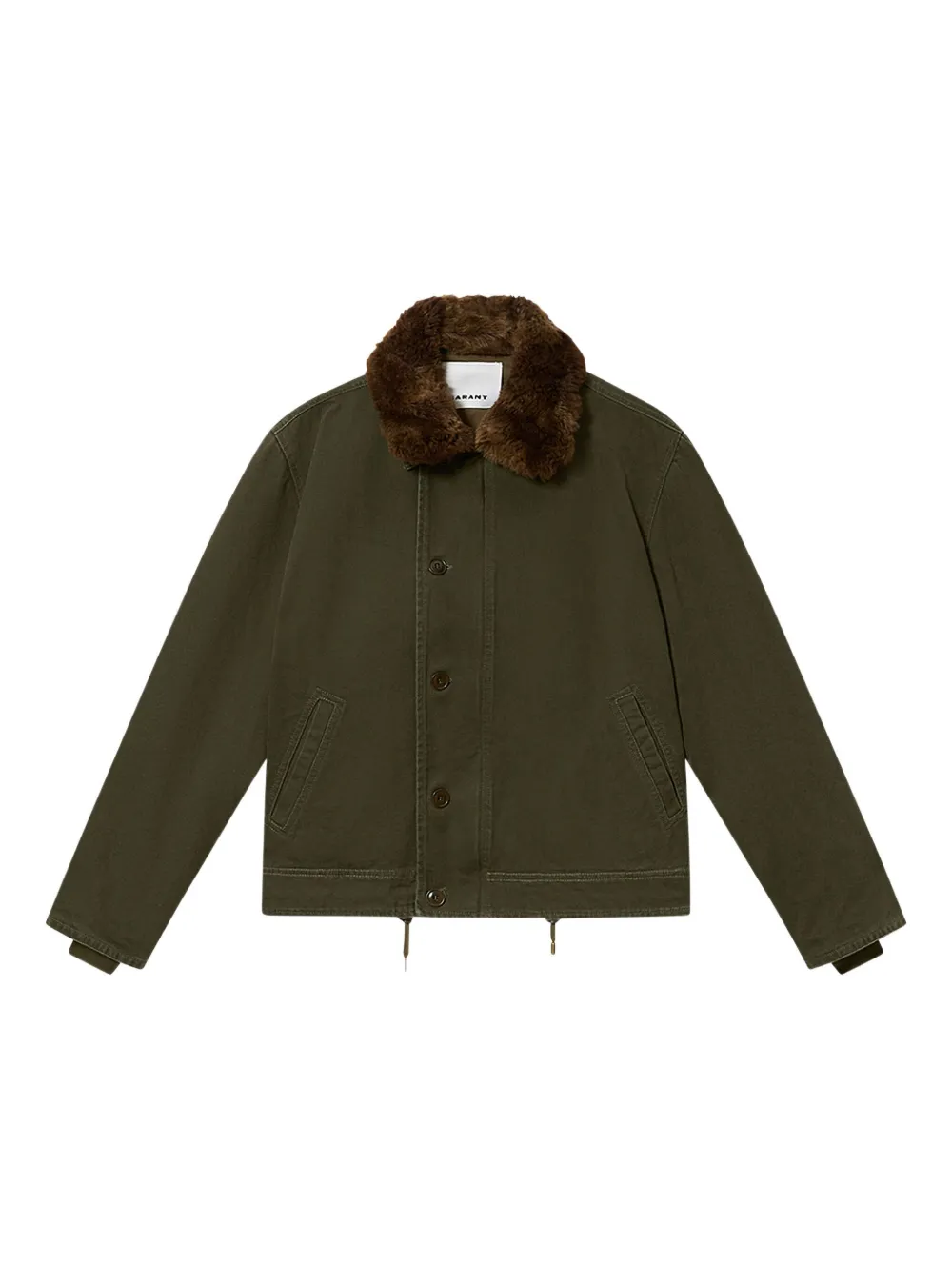 Куртка andy с меховым воротником MARANT, зеленый
Куртка andy с меховым воротником MARANT, зеленый