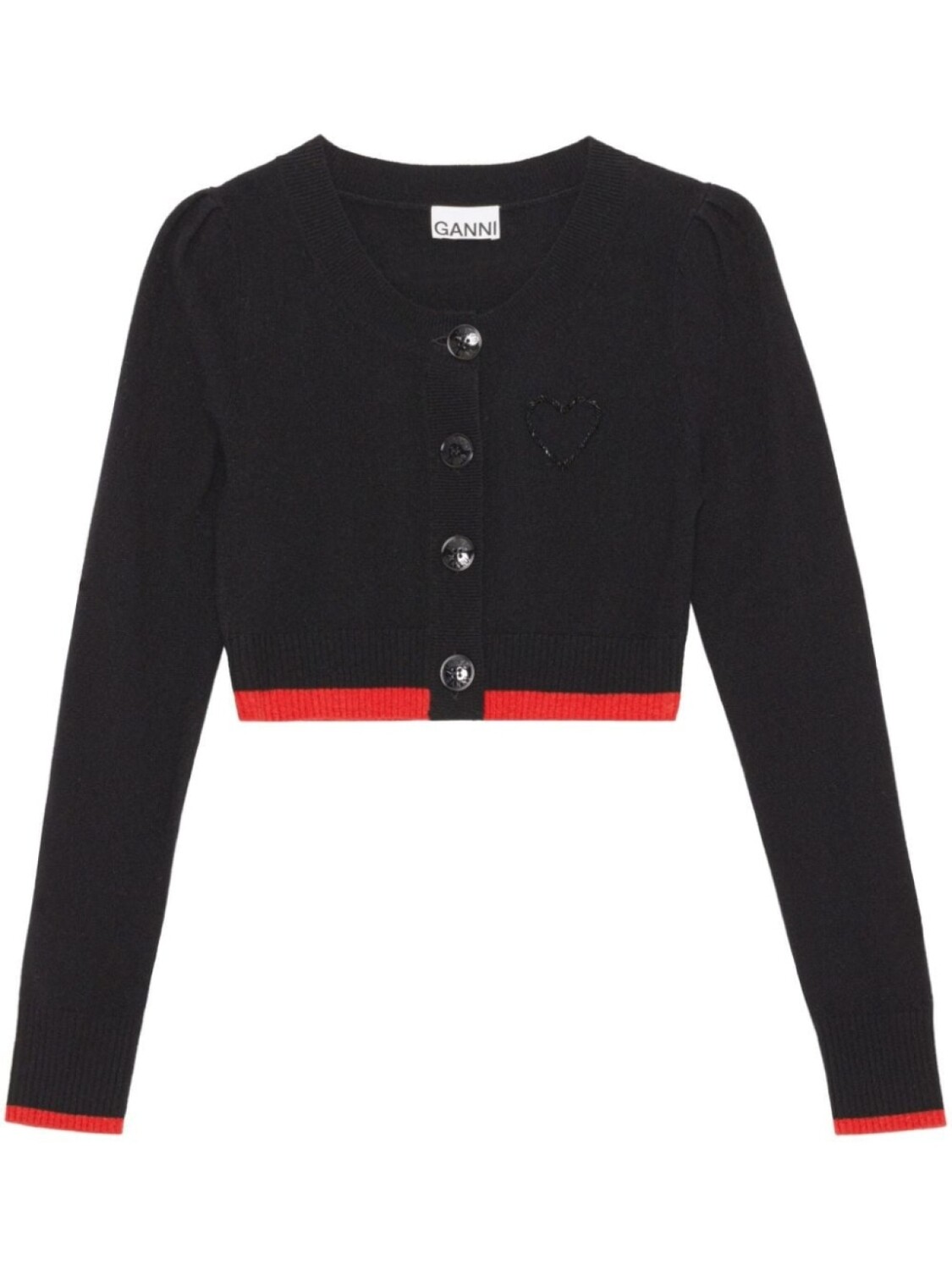 GANNI кардиган из смесовой шерсти мериноса, черный
GANNI кардиган из смесовой шерсти мериноса, черный