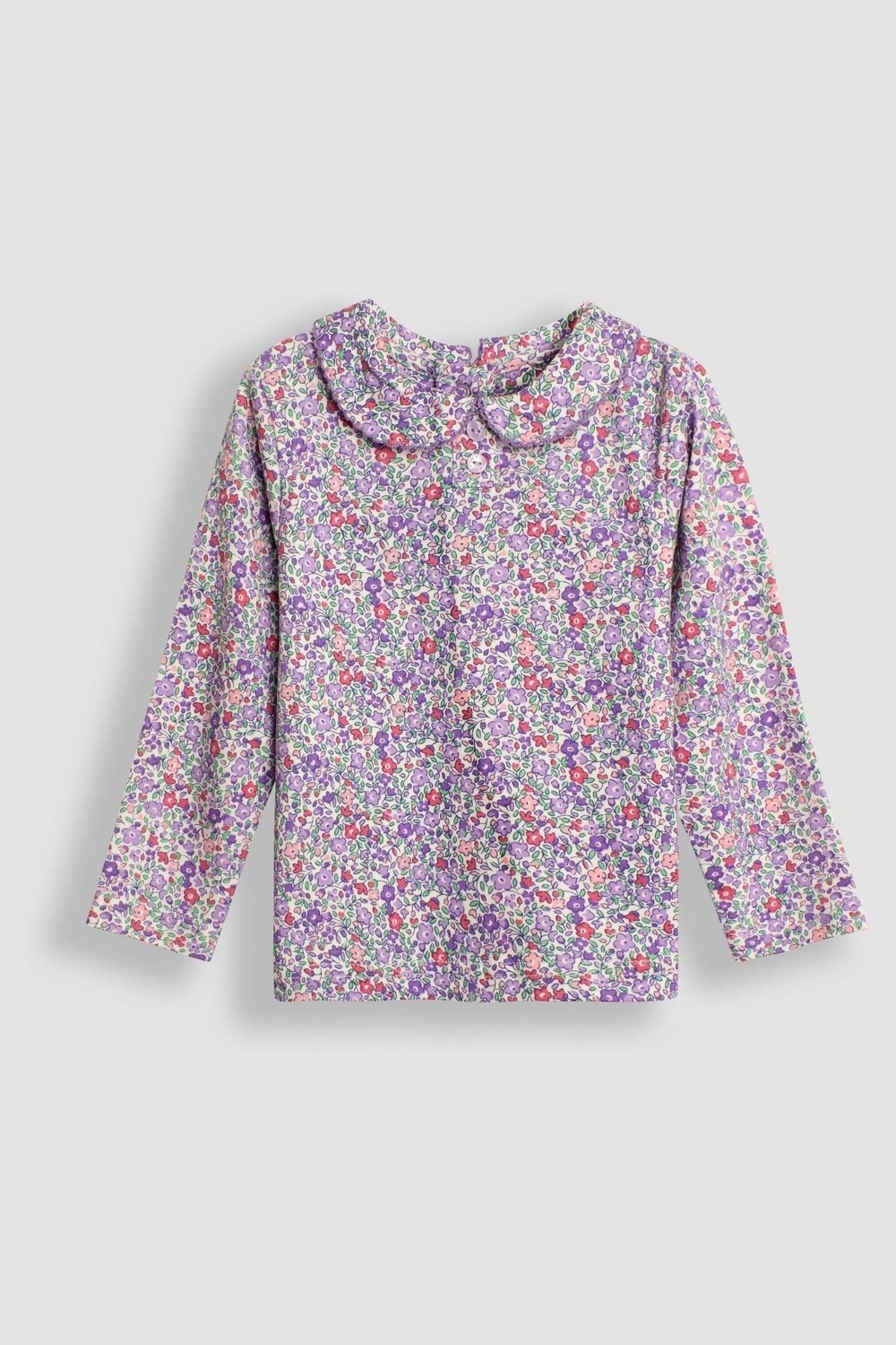 Топ Питера Пэна с мелким цветочным узором Jojo Maman Bébé, фиолетовый
Топ Питера Пэна с мелким цветочным узором Jojo Maman Bébé, фиолетовый