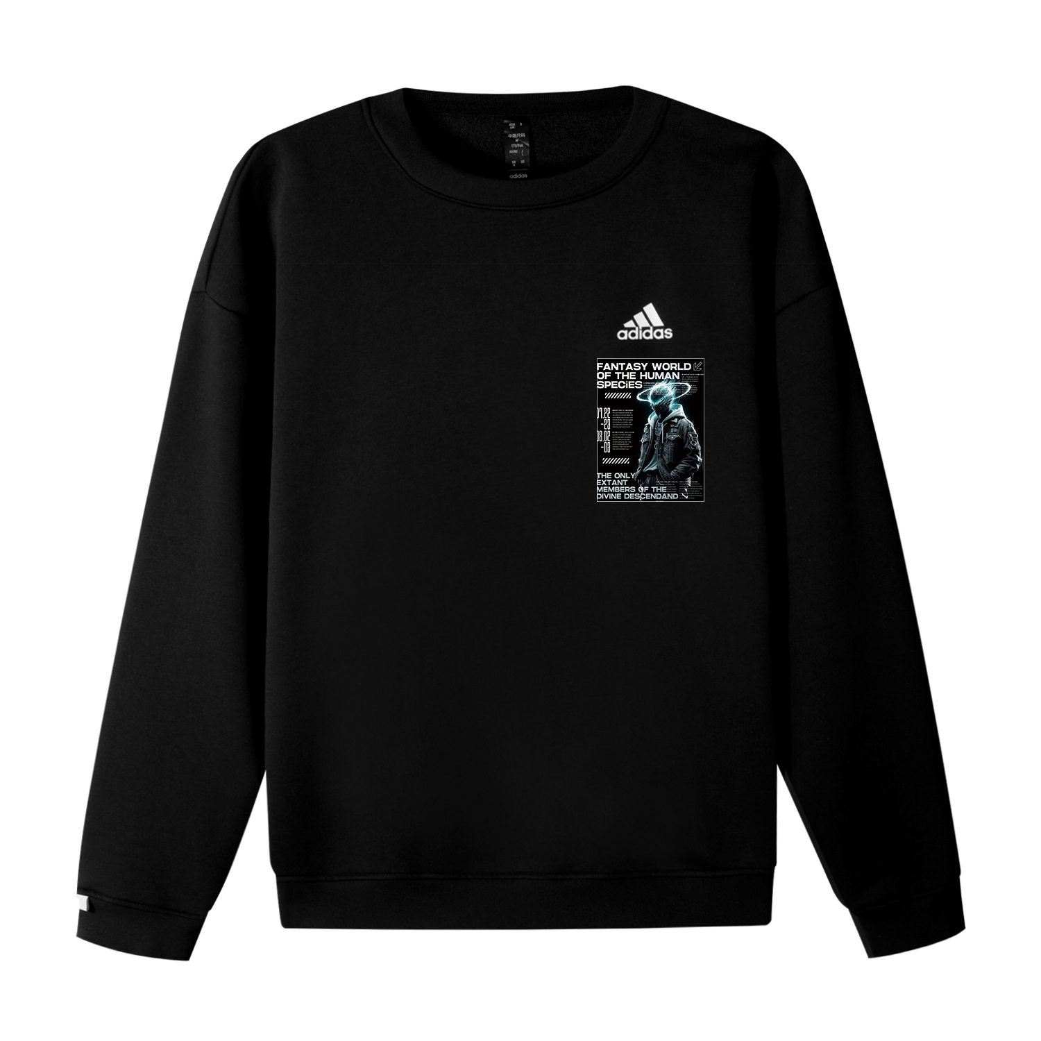 Adidas Толстовка LABEL унисекс, черная
Adidas Толстовка LABEL унисекс, черная