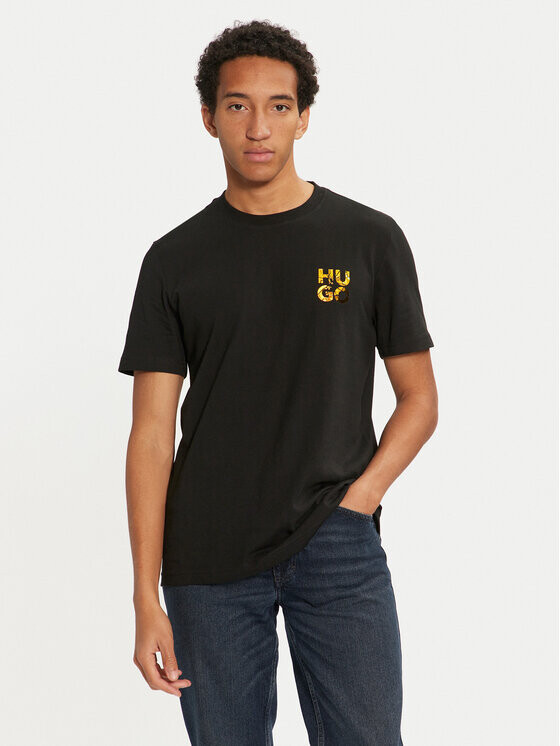 Футболка стандартного кроя Hugo, черный
Футболка стандартного кроя Hugo, черный