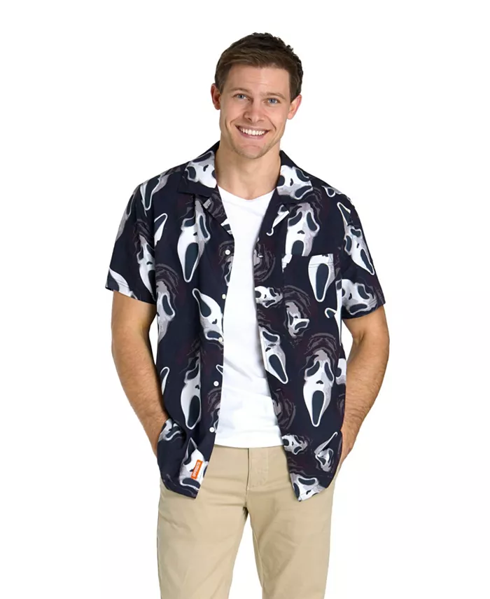 Мужская официальная футболка GhostFace Hawaii - тематическая вечеринка на Хэллоуин - короткий рукав - мультиколор Opposuits, мультиколор
Мужская официальная футболка GhostFace Hawaii - тематическая вечеринка на Хэллоуин - короткий рукав - мультиколор Opposuits, мультиколор