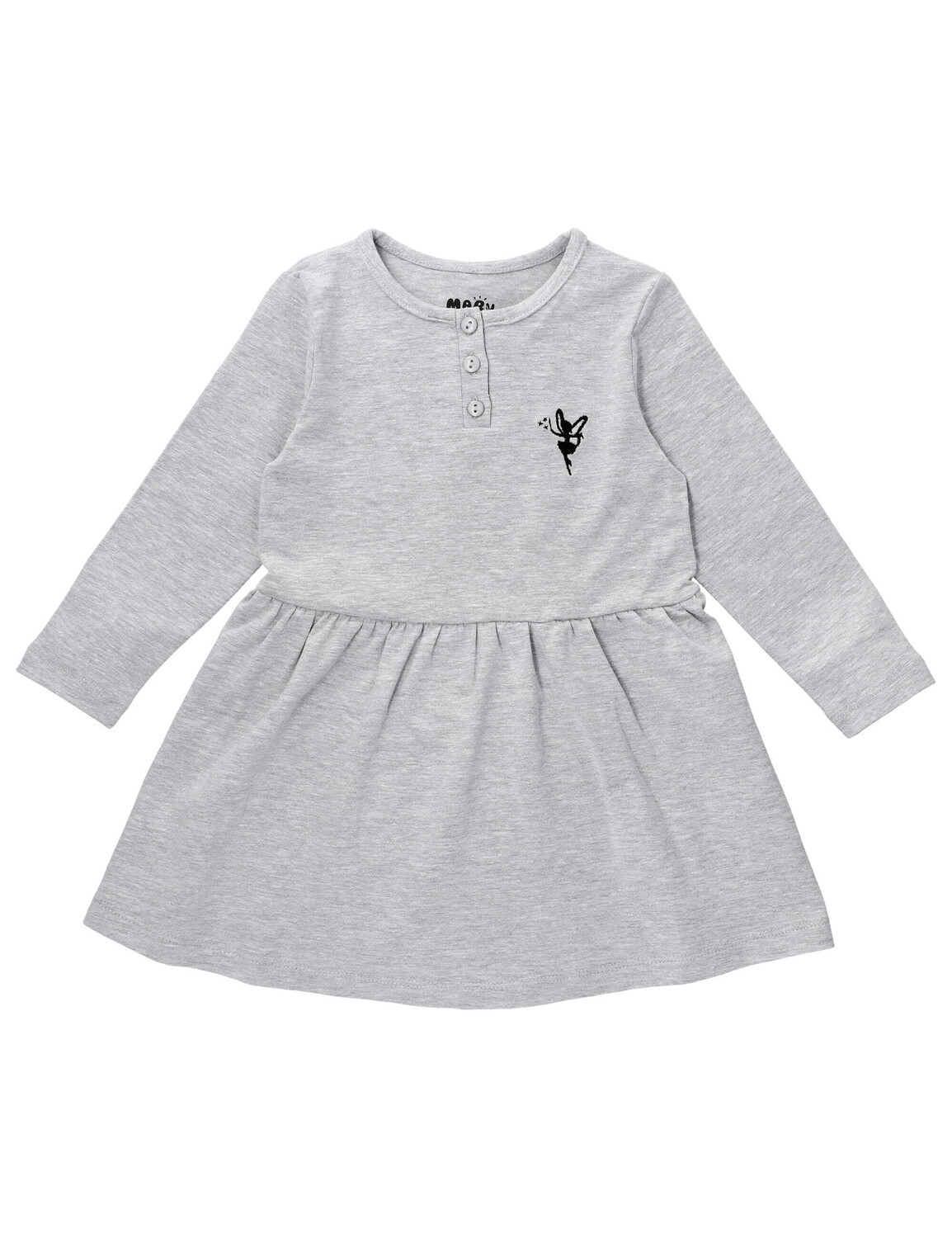 Платье MaBu Kids Fairy, серый 
Платье MaBu Kids Fairy, серый