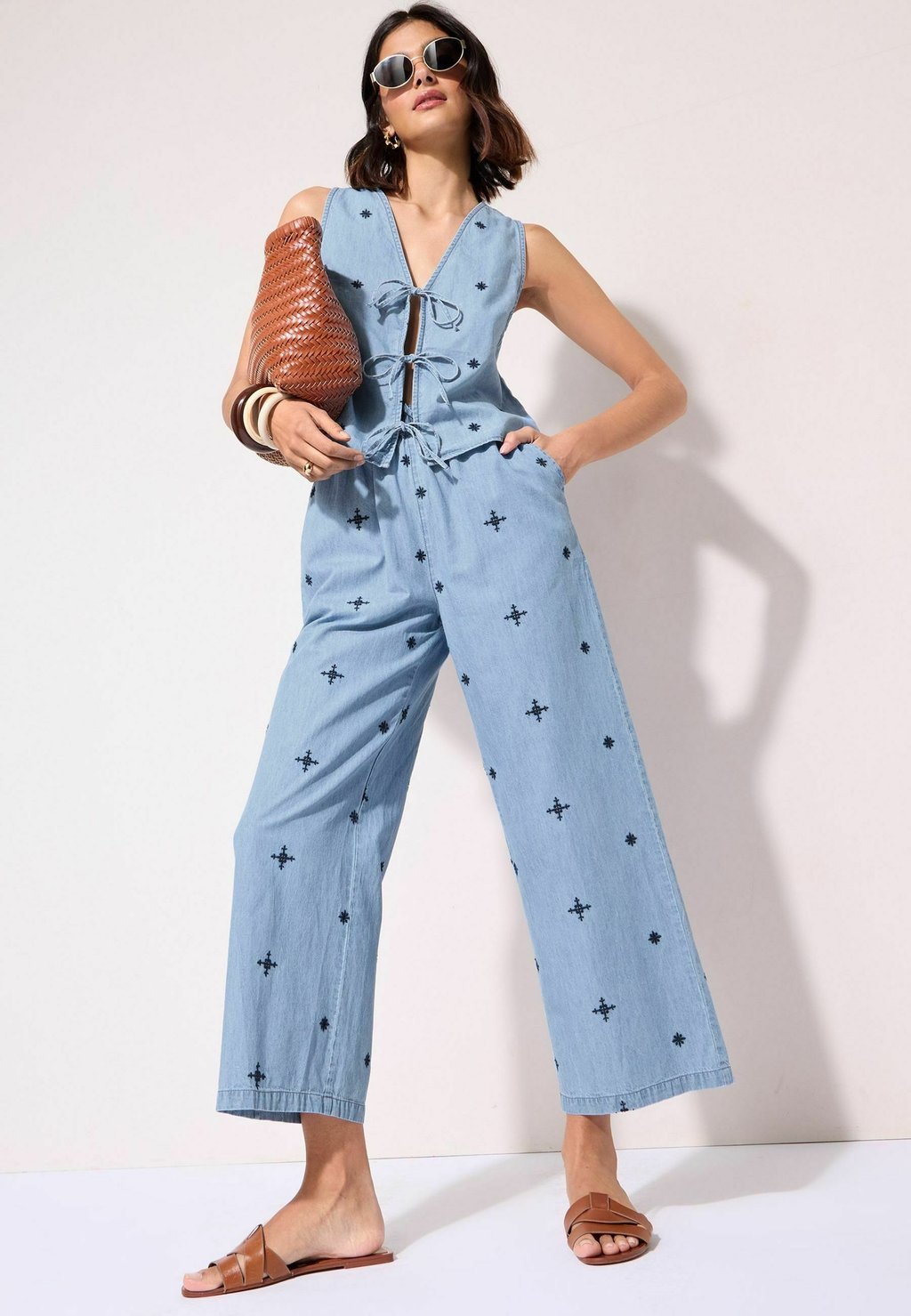 Расклешенные джинсы CULOTTE Friends Like These, синий
Расклешенные джинсы CULOTTE Friends Like These, синий