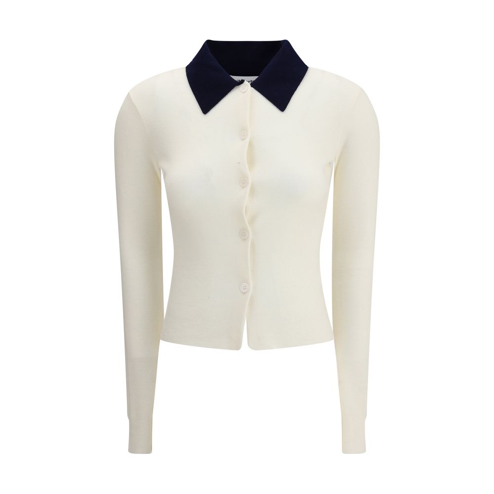 Кардиган из мериносовой шерсти Self-Portrait, кремовый
Кардиган из мериносовой шерсти Self-Portrait, кремовый