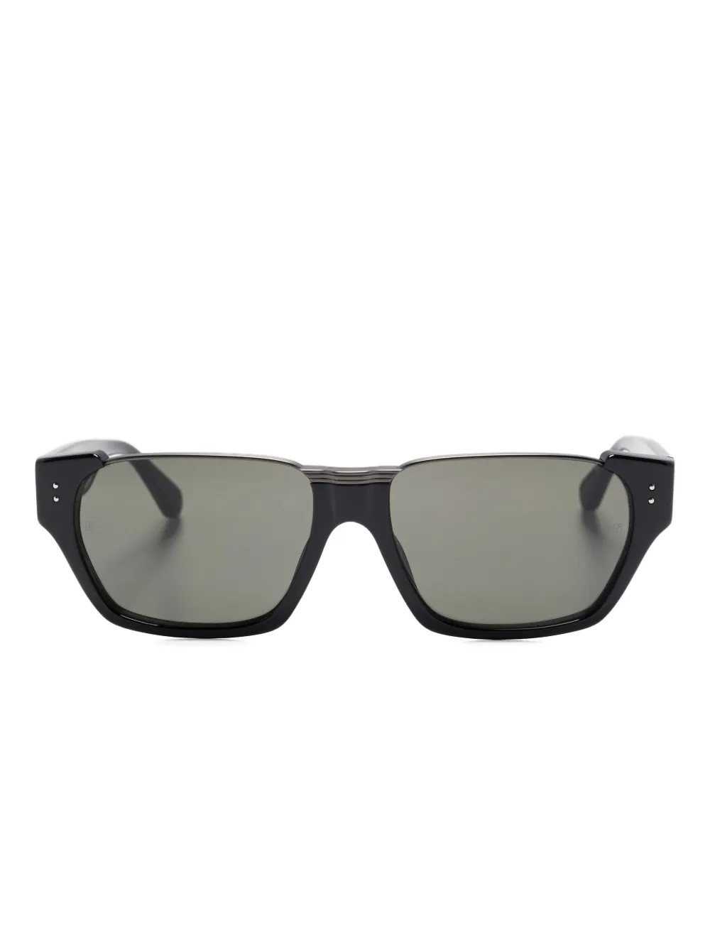 Прямоугольные солнцезащитные очки Linda Farrow, черный
Прямоугольные солнцезащитные очки Linda Farrow, черный