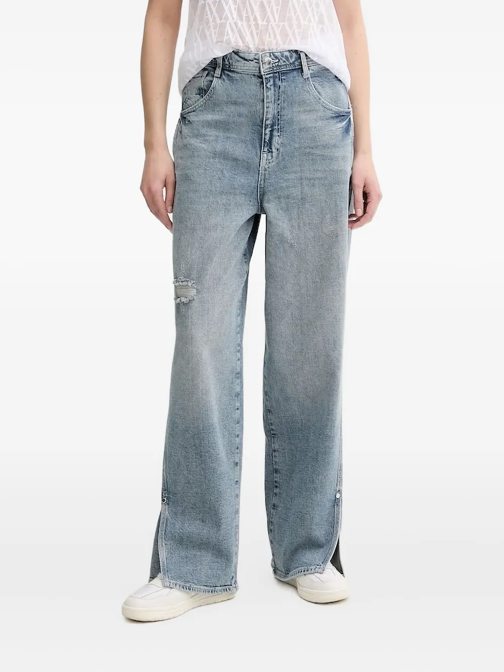 Джинсы с нашивкой-логотипом Armani Exchange, синий
Джинсы с нашивкой-логотипом Armani Exchange, синий