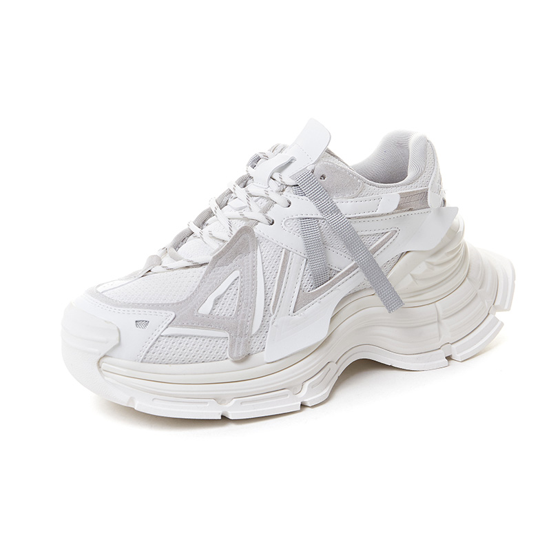 Xiwencha Белые унисекс кроссовки на платформе с эффектом увеличения роста, цвет White
Xiwencha Белые унисекс кроссовки на платформе с эффектом увеличения роста, цвет White