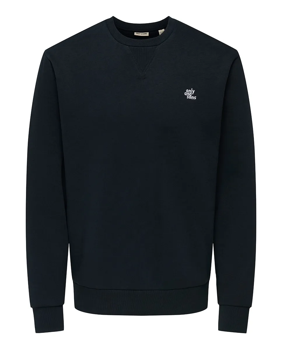 Мужская толстовка обычного кроя Only & Sons, черный
Мужская толстовка обычного кроя Only & Sons, черный