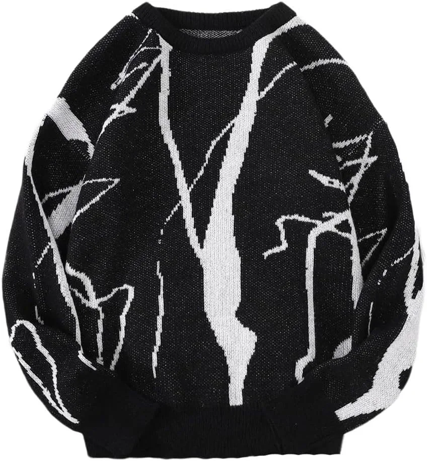 Мужской свитер с абстрактным граффити
Мужской свитер с абстрактным граффити