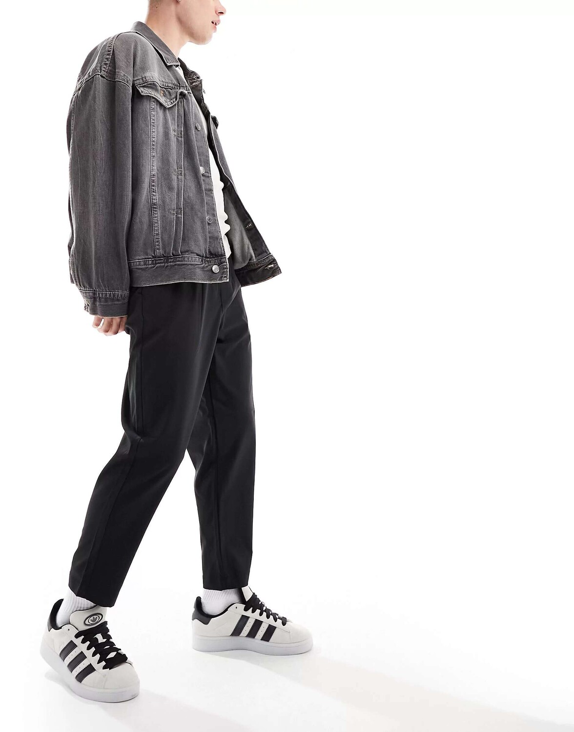 Черные укороченные свободные брюки Reclaimed Vintage, Черный, Черные укороченные свободные брюки Reclaimed Vintage
Черные укороченные свободные брюки Reclaimed Vintage, Черный, Черные укороченные свободные брюки Reclaimed Vintage