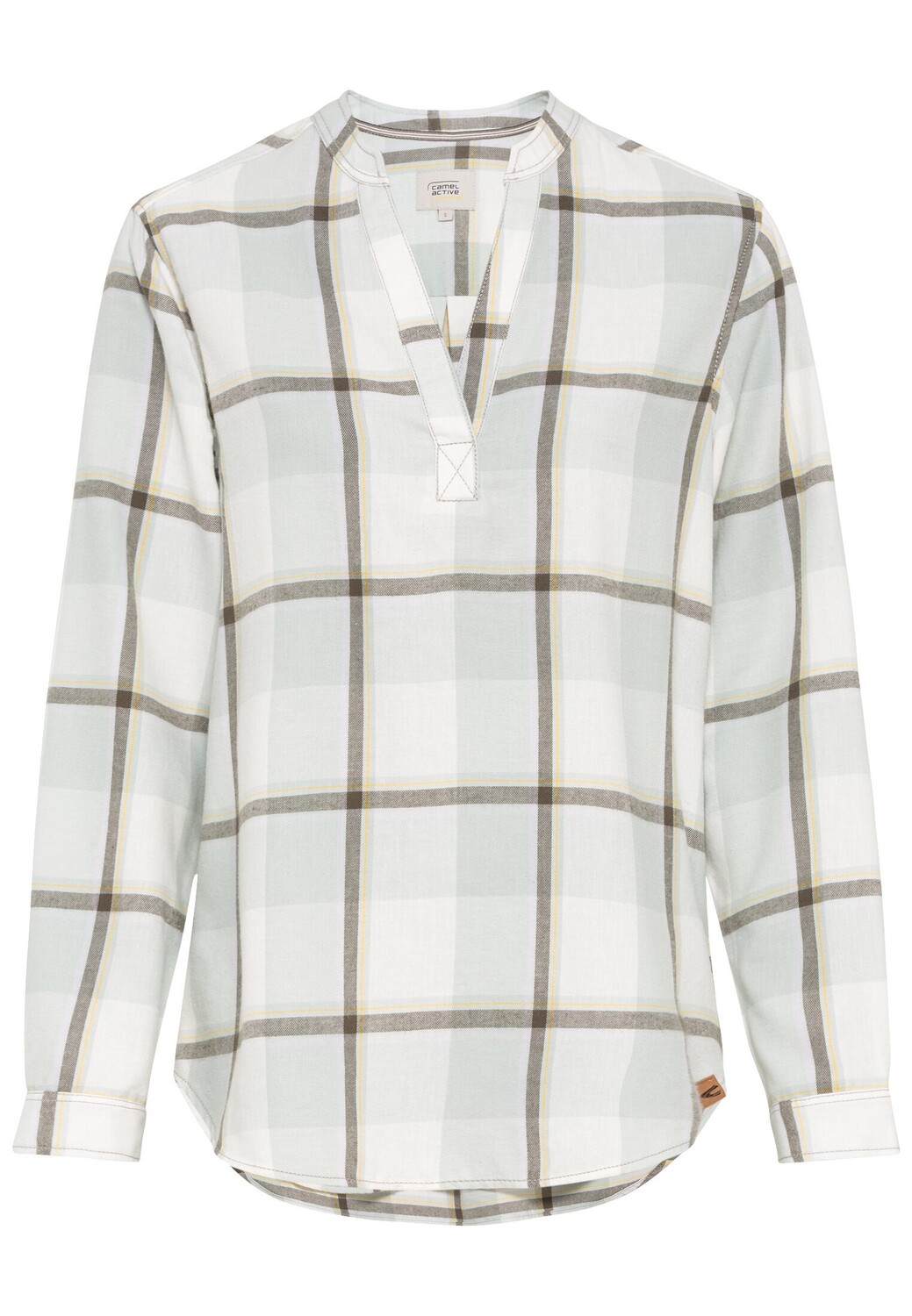Рубашка Camel Active Schlupfbluse, хаки
Рубашка Camel Active Schlupfbluse, хаки