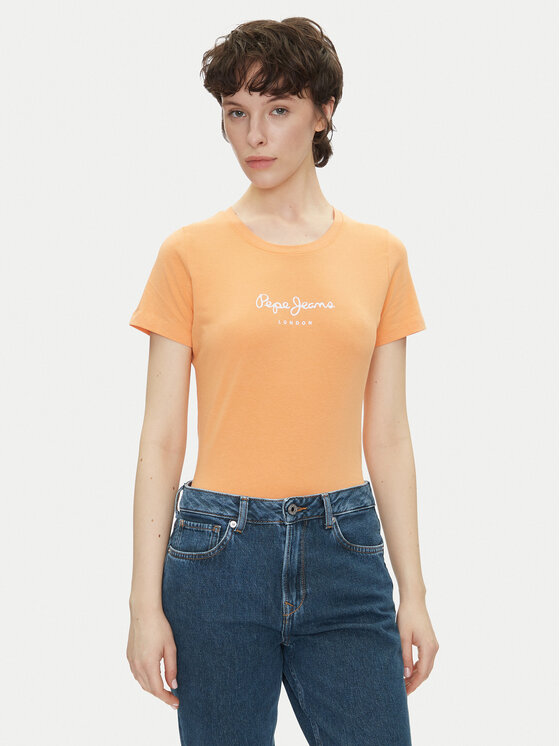 Облегающая футболка New Virginia PL505202 Pepe Jeans, оранжевый
Облегающая футболка New Virginia PL505202 Pepe Jeans, оранжевый