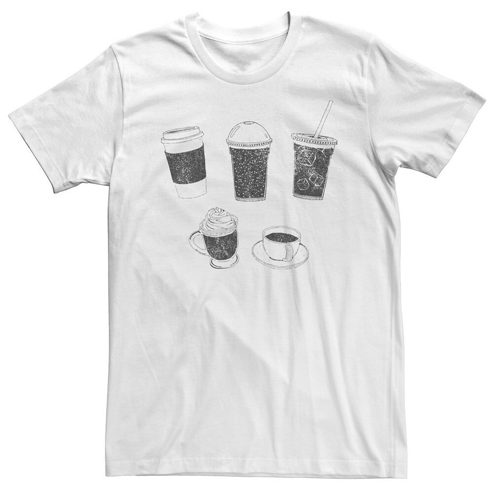 Футболка с коллажем Big & Tall Fifth Sun Coffee Cup Licensed Character, белый
Футболка с коллажем Big & Tall Fifth Sun Coffee Cup Licensed Character, белый