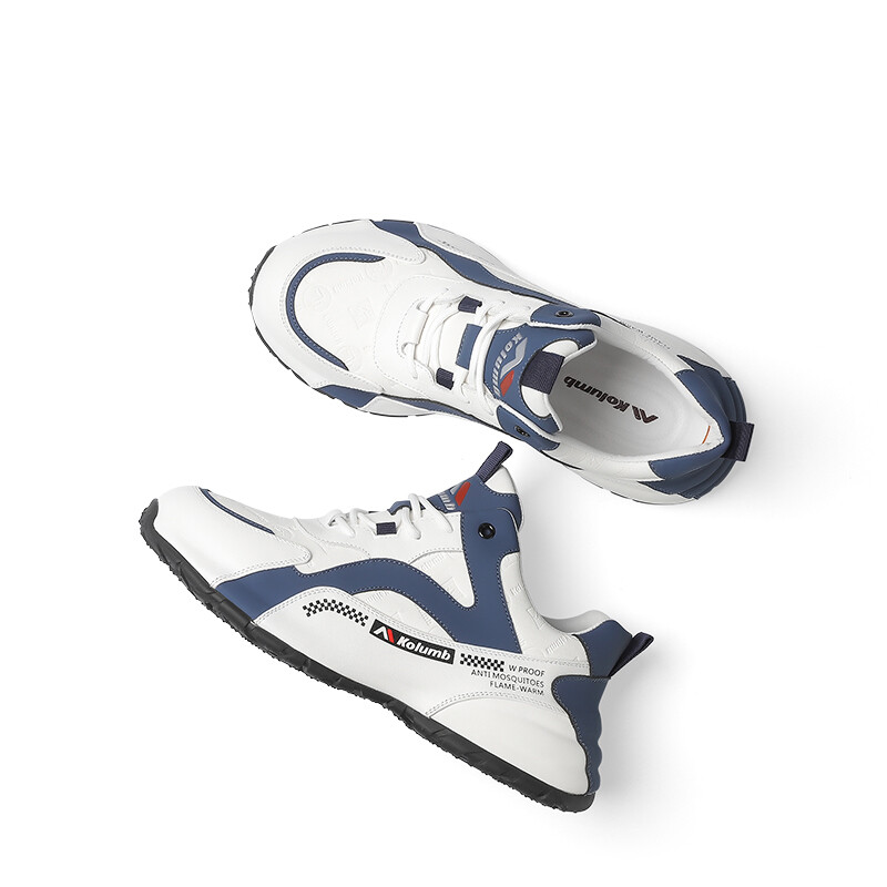 Мужские кроссовки Lifestyle с низким верхом, синий/белый Kolumb 
Мужские кроссовки Lifestyle с низким верхом, синий/белый Kolumb