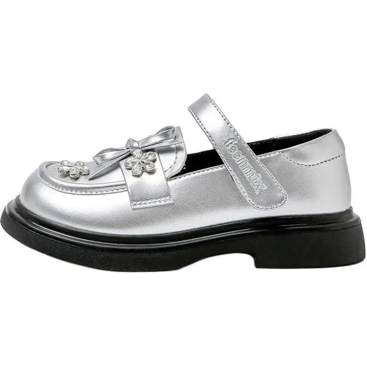 Детские кожаные туфли Princess Abrasion Resistant Low Top Teenmix, серебро
Детские кожаные туфли Princess Abrasion Resistant Low Top Teenmix, серебро