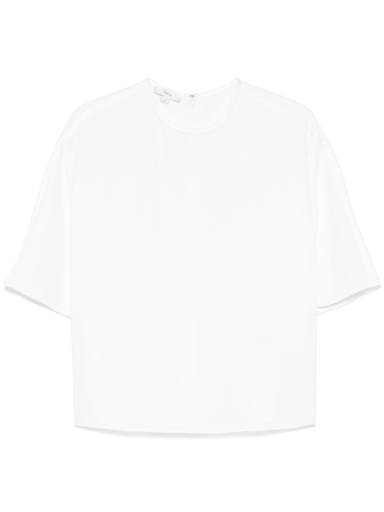 Vince креповая блузка с атласной отделкой, белый
Vince креповая блузка с атласной отделкой, белый