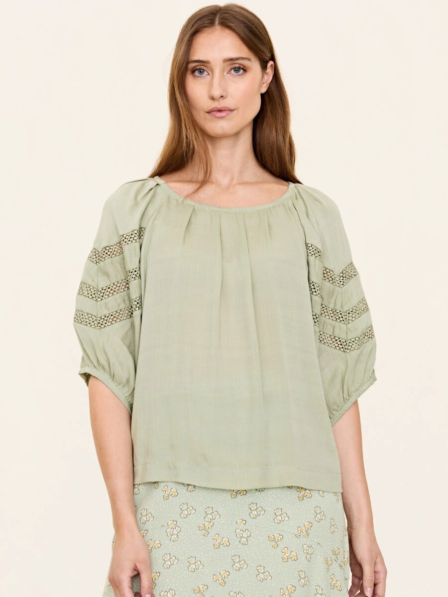 Блуза Odd Molly Leftovers, пастельно-зеленый
Блуза Odd Molly Leftovers, пастельно-зеленый