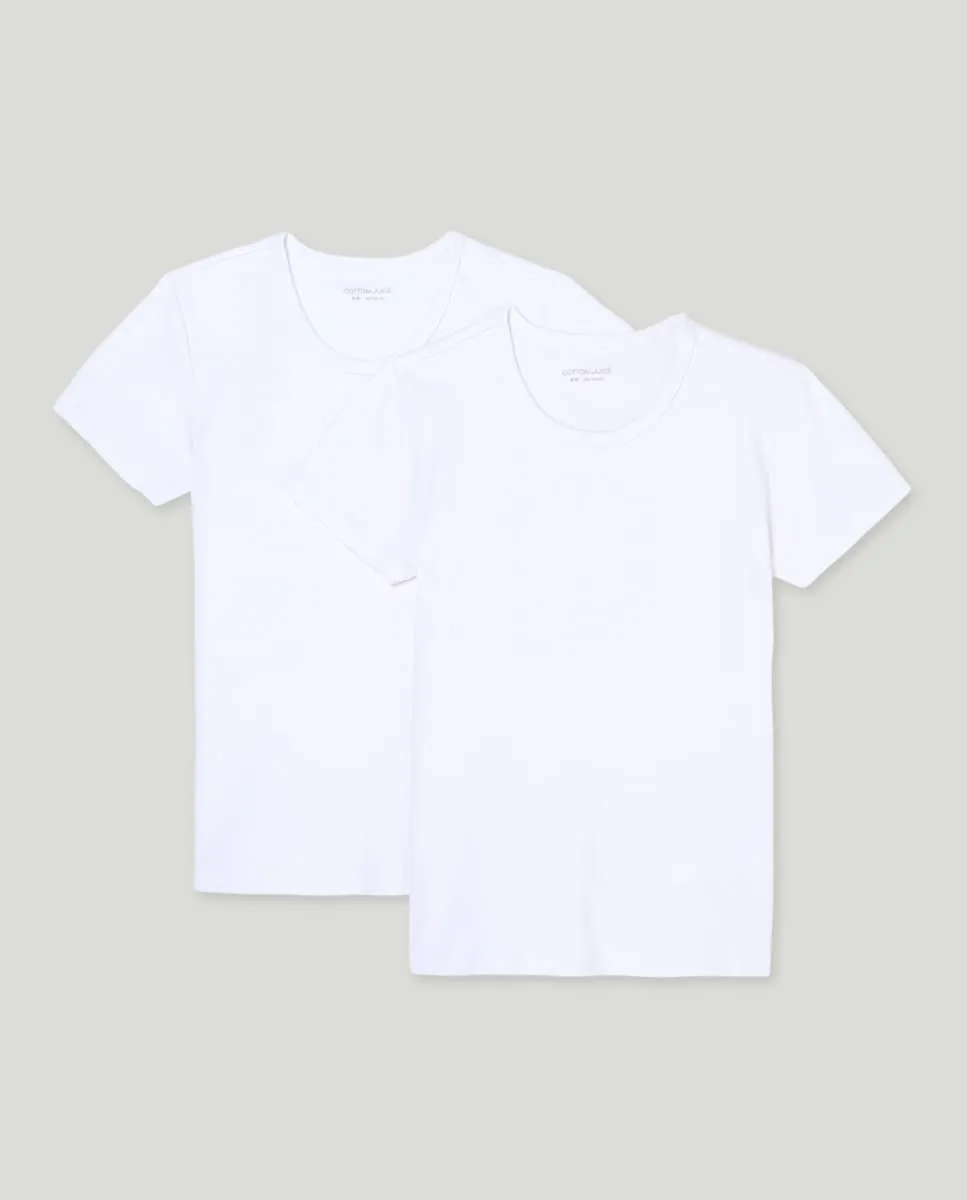 Набор из двух детских термальных футболок с коротким рукавом из флиса Cotton Juice, белый
Набор из двух детских термальных футболок с коротким рукавом из флиса Cotton Juice, белый