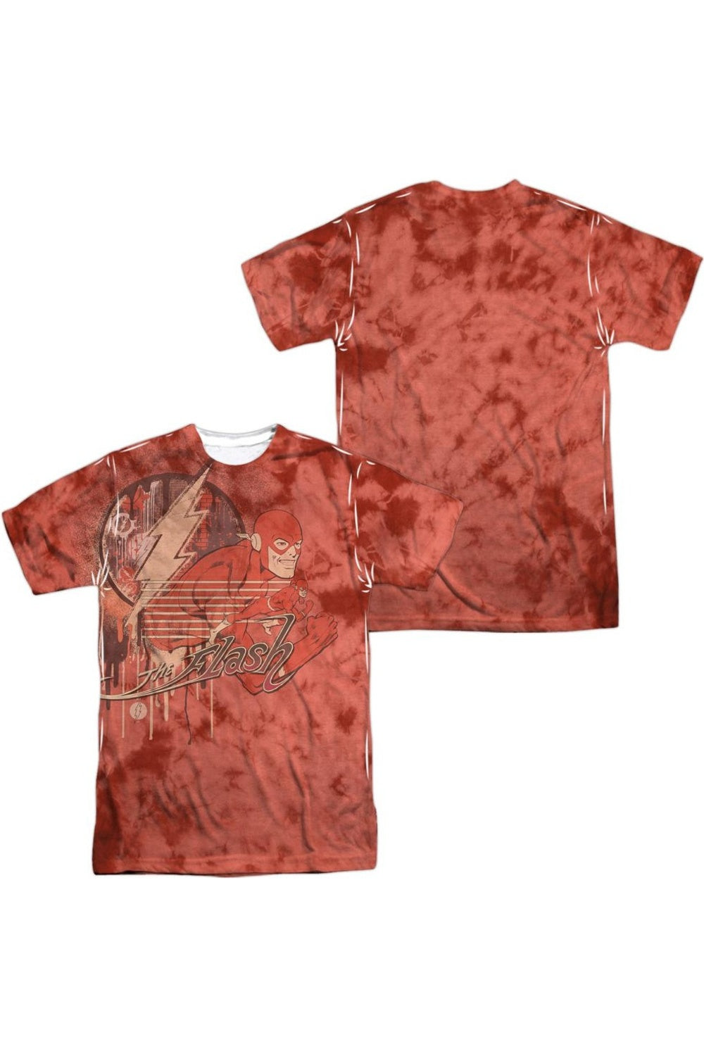 Футболка с коротким рукавом для взрослых из 100% полиэстера DC Comics Flash Charge Ahead (принт спереди/сзади) Gildan, белый
Футболка с коротким рукавом для взрослых из 100% полиэстера DC Comics Flash Charge Ahead (принт спереди/сзади) Gildan, белый