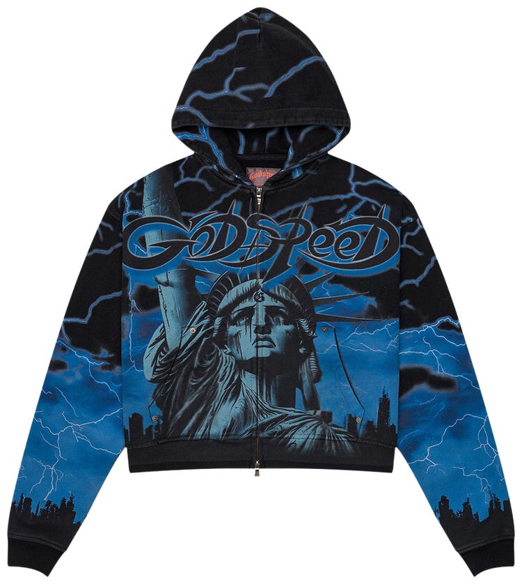 Толстовка на молнии Godspeed Voltage, синяя
Толстовка на молнии Godspeed Voltage, синяя