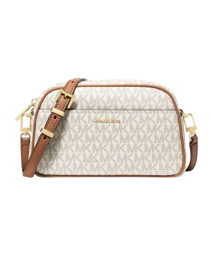 Сумка через плечо Jet set small signature logo camera crossbody bag Michael Kors, бежевый
Сумка через плечо Jet set small signature logo camera crossbody bag Michael Kors, бежевый