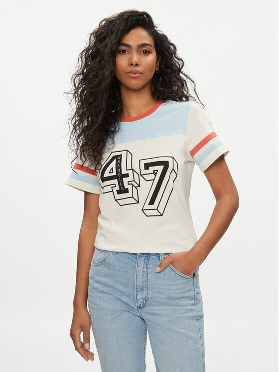 Футболка узкого кроя Wrangler, экрю
Футболка узкого кроя Wrangler, экрю